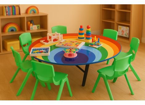 Montessori Rainbow Table MF036