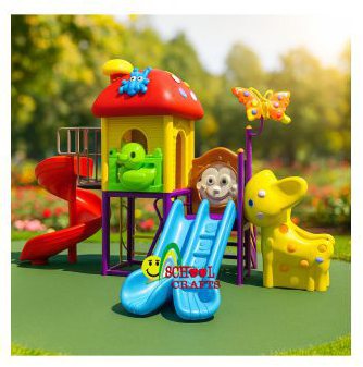 Mini Play Booster Mushroom Hut Imported MPB004A
