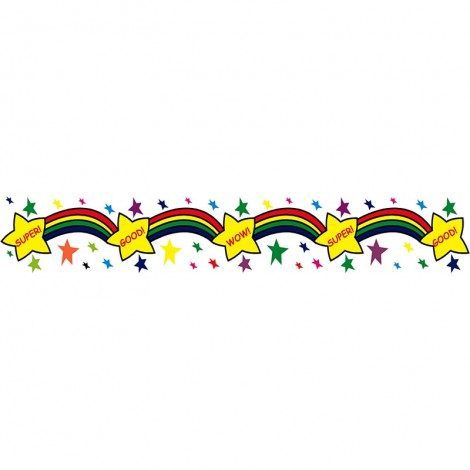 Stars Decoration Border 50 feet DB005